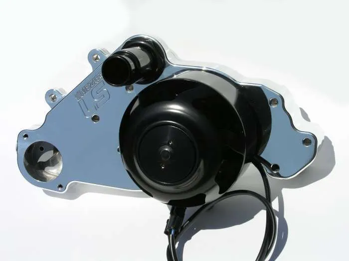 MEZIERE SBC LS1 Billet Electric W/P - Polished WP319U