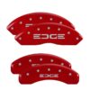 MGP CALIPER COVER 11-14 Ford Edge Caliper Covers Red 10119SEDGRD