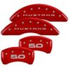 MGP CALIPER COVER 15-   Mustang GT Caliper Covers Red 10200SM52RD