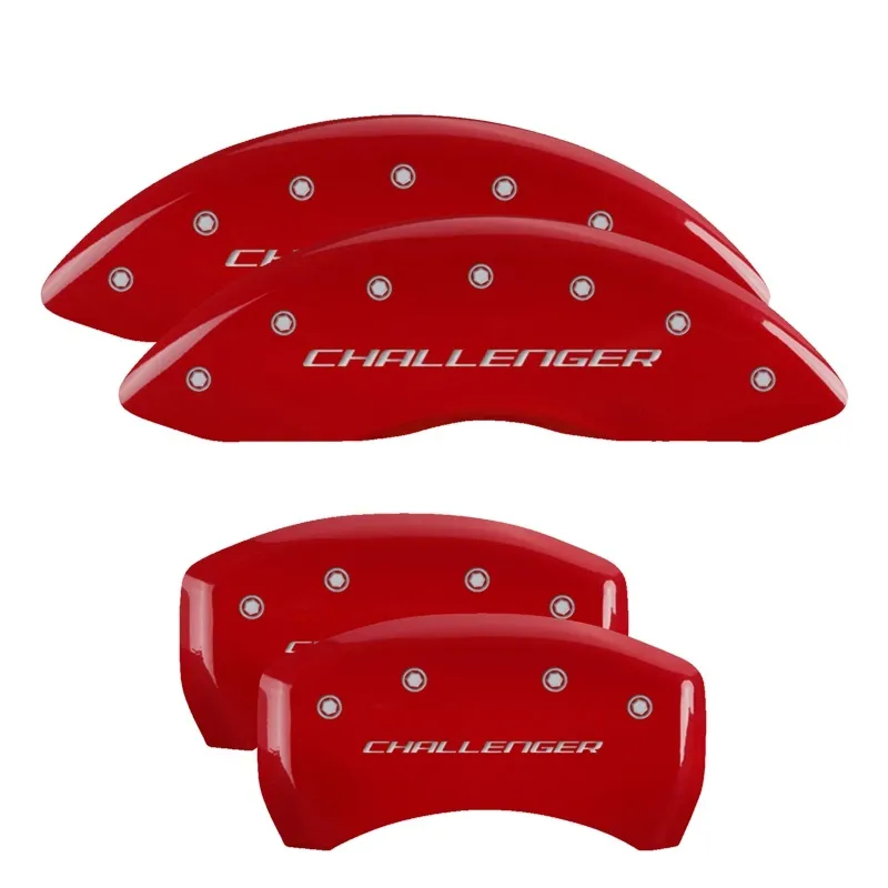 MGP CALIPER COVER 11- Challenger Caliper Covers Red 12162SCLBRD