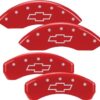 MGP CALIPER COVER 07- GM P/U SUV Caliper Covers Red 14004SBOWRD