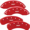 MGP CALIPER COVER 10- Camaro Caliper Cover Red 14033SMGPRD
