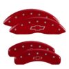 MGP CALIPER COVER Set of 4 Caliper Covers Engraved Front and Rear 14252SBOWRD