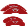 MGP CALIPER COVER 09-15 Toyota Sequia Caliper Covers Red 16077SMGPRD