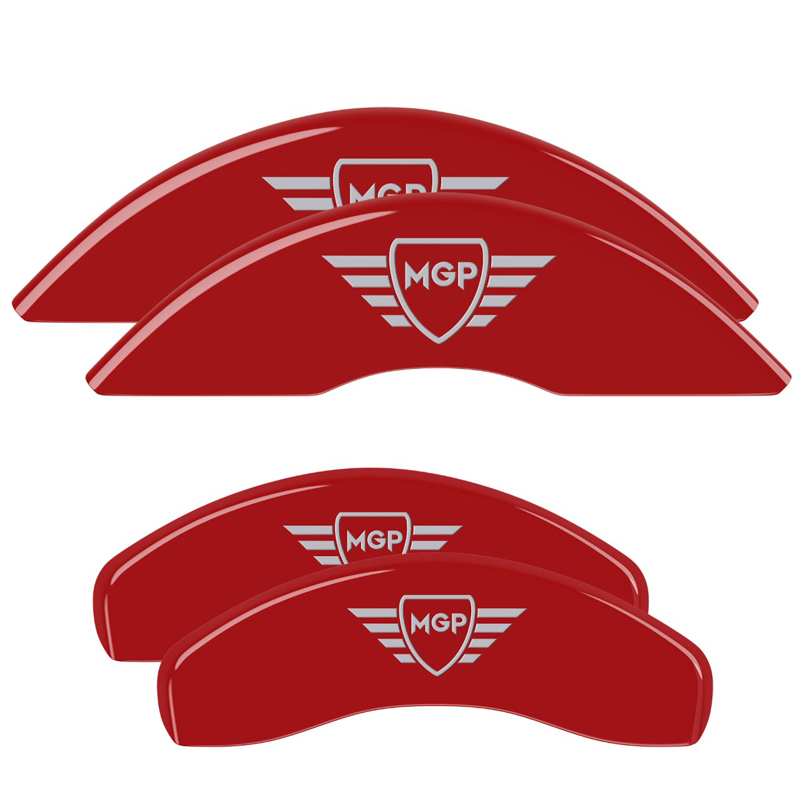 MGP CALIPER COVER 09-15 Toyota Sequia Caliper Covers Red 16077SMGPRD