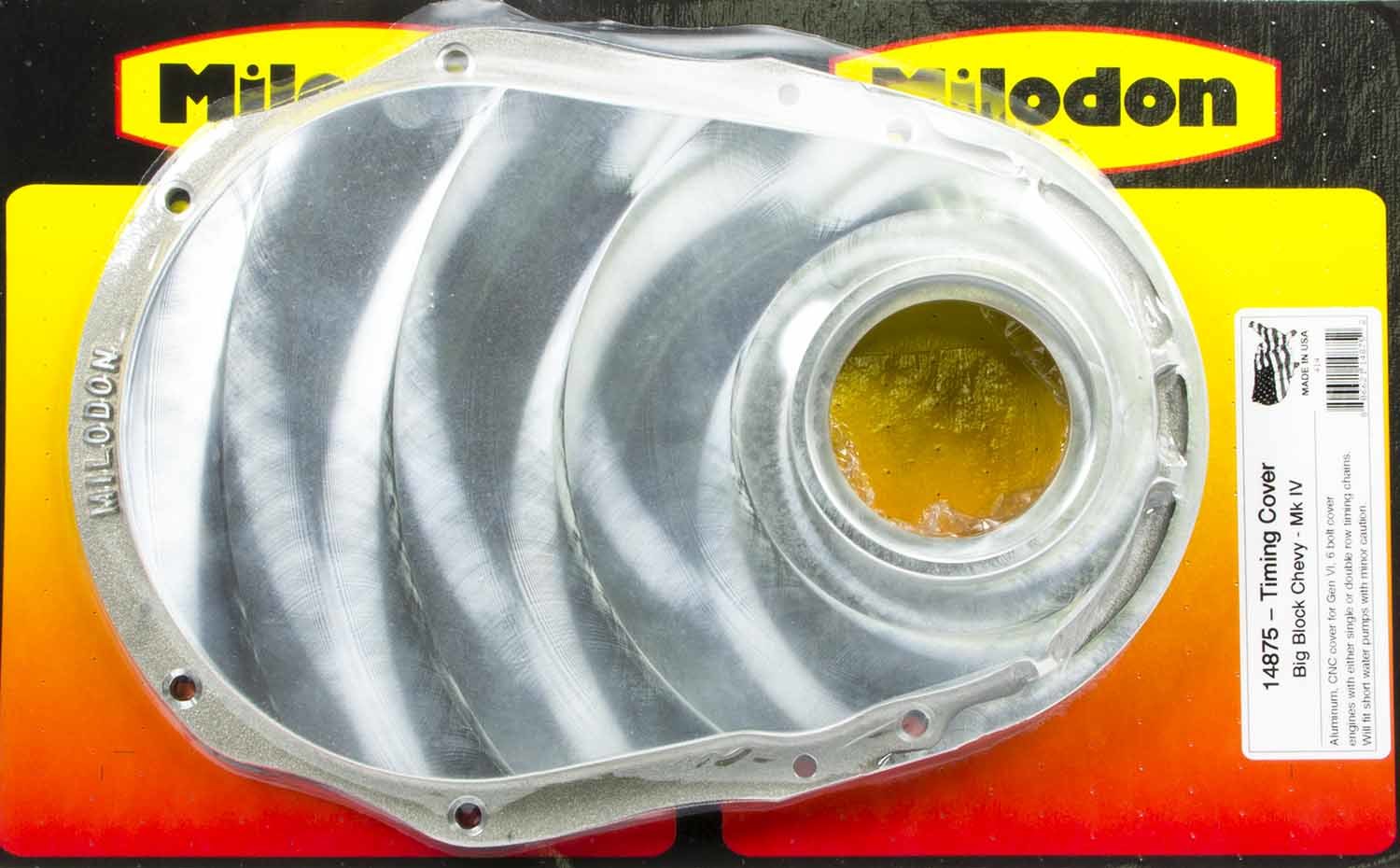 MILODON BBC Gen VI Aluminum Timing Cover 14875