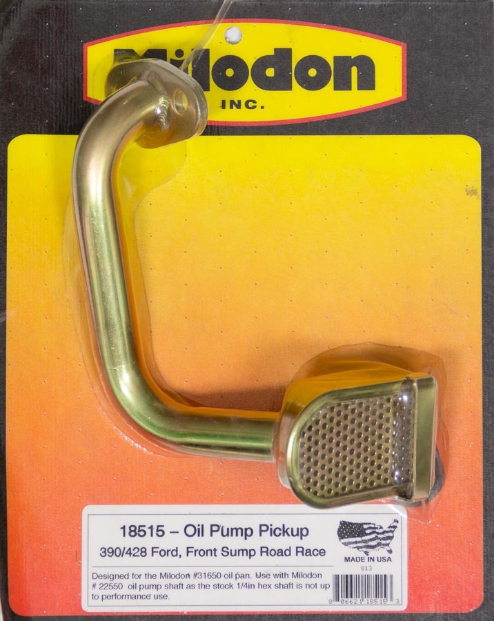 MILODON Oil Pump Pick-Up for 31650 Oil Pan 18515