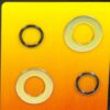 MILODON -12an Large Washers & O-Rings (2-Each) 21464