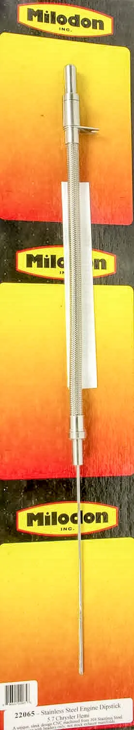 MILODON Mopar S/S Engine Dipstick - 5.7/6.1L 22065