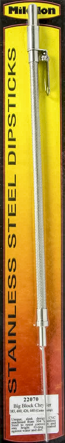 MILODON BBM S/S Engine Dipstick 22070