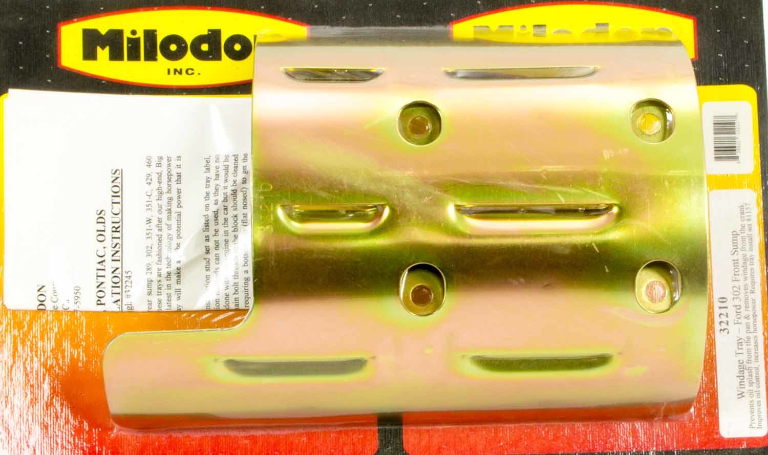 MILODON SBF 289-302 Windage Tray 32210