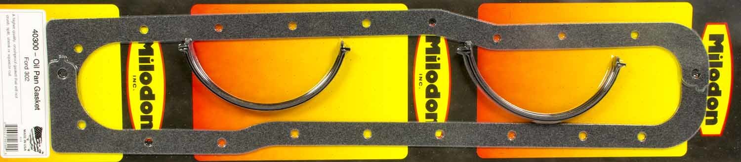 MILODON Oil Pan Gasket Set - SBF 302 40300