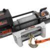 MILE MARKER 12000lb Winch w/Roller Fairlead & 12' Remote 76-50251BW