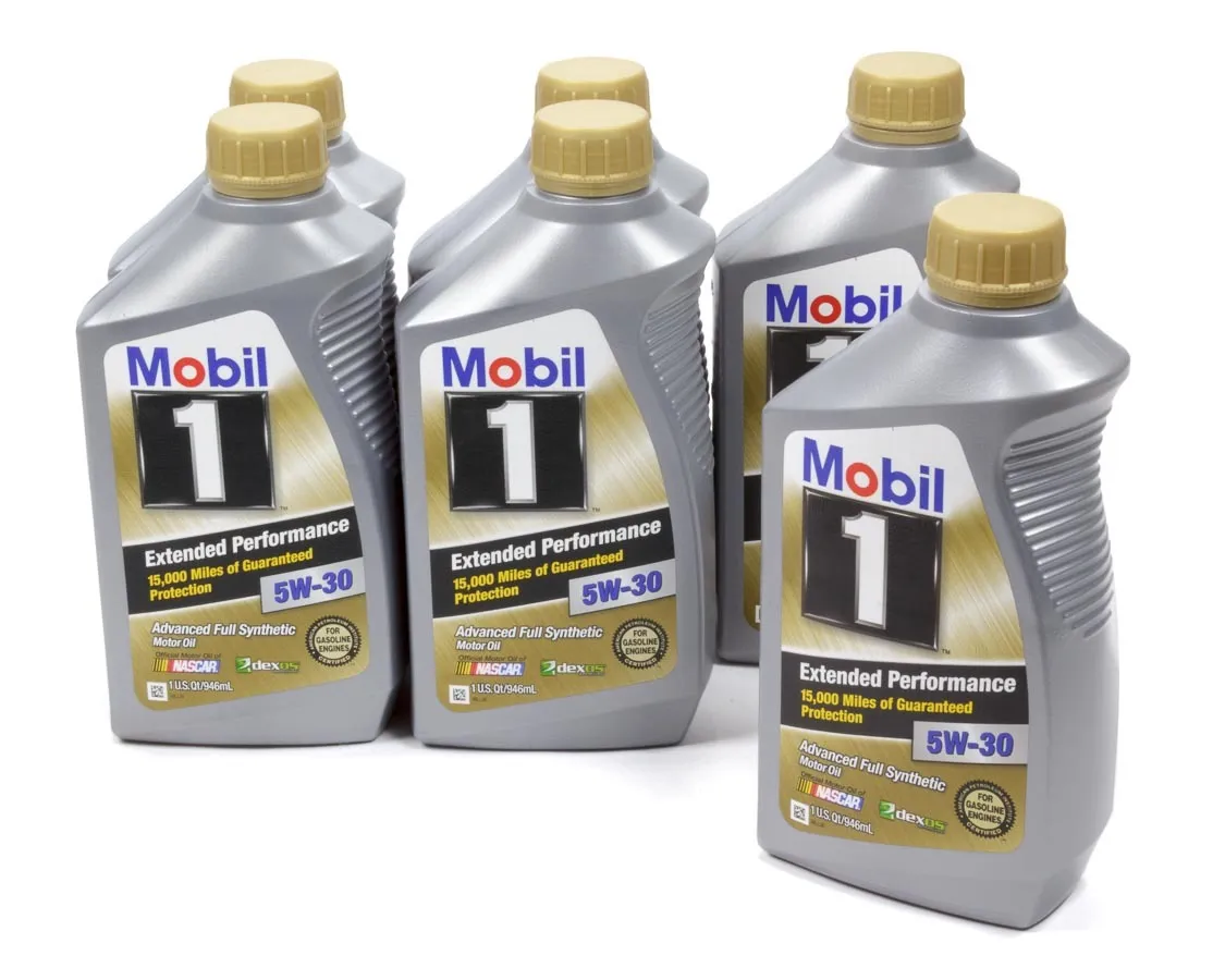 MOBIL 1 5w30 EP Oil Case 6x1 Qt Dexos 112627