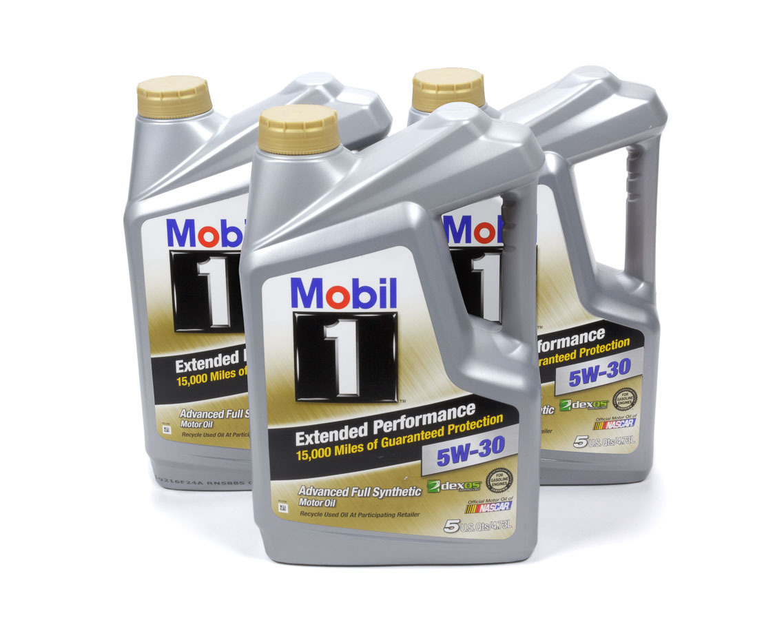 MOBIL 1 5w30 EP Oil Case 3x5 Qt Bottles Dexos 120766