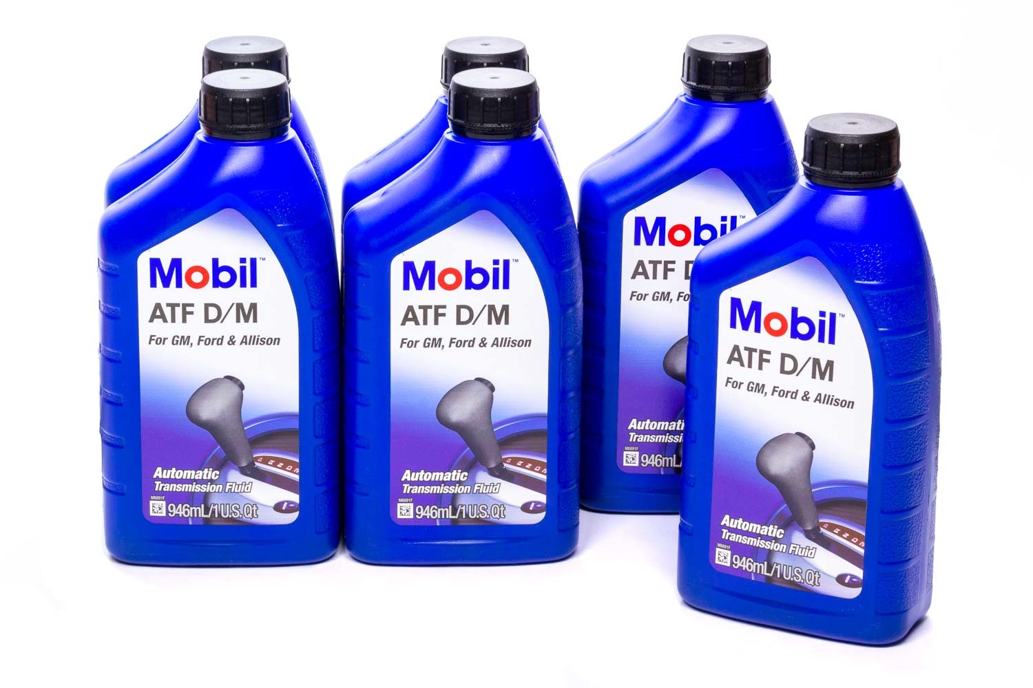 MOBIL 1 Automatic Transmission Fluid D/M Case 6x1 Qt. 123130