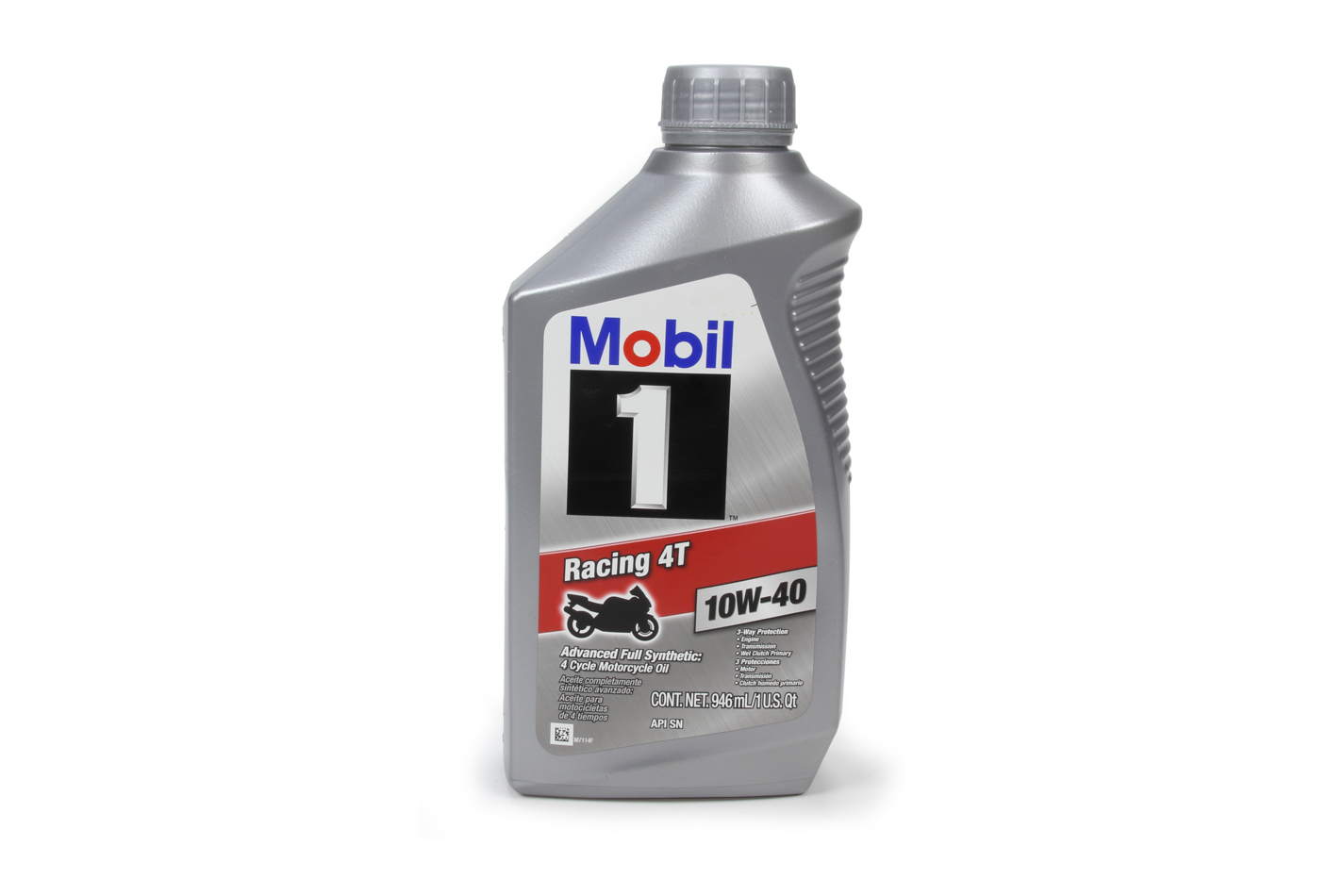 MOBIL 1 10w40 Motorcycle Oil Quart MOB124245-1