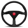 MOMO AUTOMOTIVE ACCESSORIES Monte Carlo 320 Steering Leather Red Stich MCL32BK3B