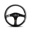 MOMO AUTOMOTIVE ACCESSORIES Tuner Steering Wheel Leather TUN35BK0B