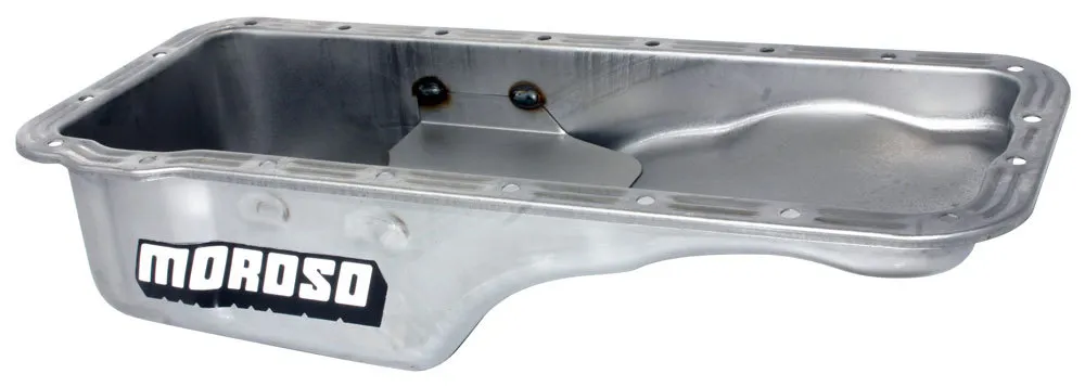 MOROSO Ford FE S/S Oil Pan - 5qt. Front Sump 20606