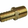 MOROSO Fitting  1/2 NPT x 5/8 Barb  Straight Brass 22735
