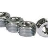 MOROSO 3/8in. NPT Chrome Pipe Plug 4 Per Package 39152