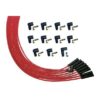 MOROSO Ultra Plug Wire Set Universal V8 Red 52002