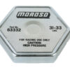 MOROSO Radiator Cap 31-33 psi Hexagon 63332