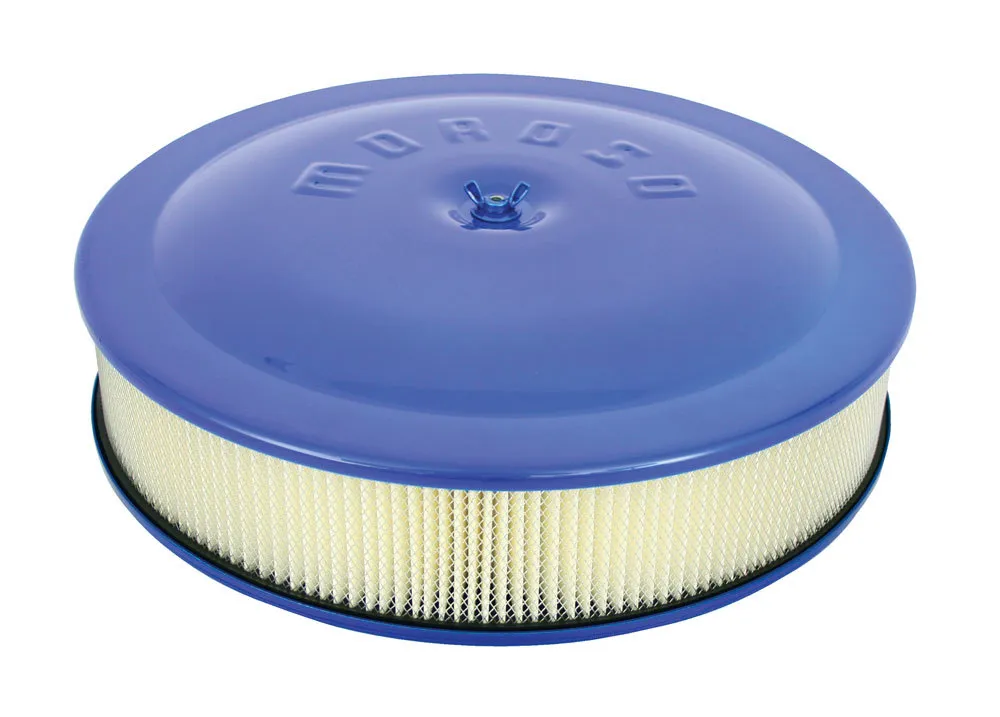 MOROSO Air Cleaner - 14 x 3 Blue P/C 65906