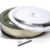 MOROSO 14in Chrome Air Cleaner 3in Filter 65945