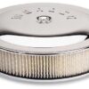 MOROSO 14in Chrome Air Cleaner 5in Filter 65946