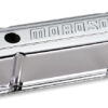 MOROSO Chrome B/E Valve Covers SBC Tall w/Baffle 68103