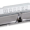 MOROSO Chrome B/E Valve Covers SBM Tall w/Baffle 68161