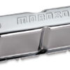 MOROSO Chrome B/E Valve Covers SBF Tall w/Baffle 68201