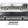 MOROSO SBC Billet Rail Valve Covers w/o Logo 68328