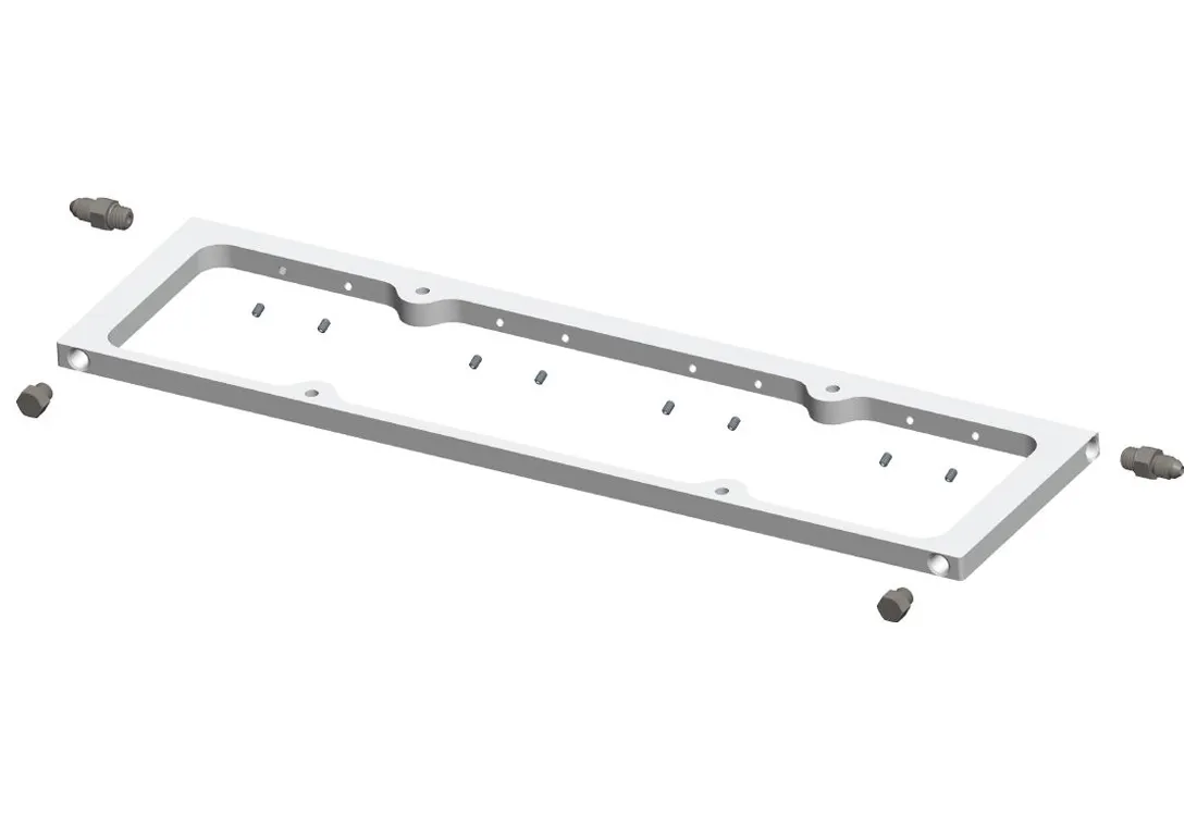 MOROSO SBC Valve Cover Spacers w/Spring Oiling Rails 68330