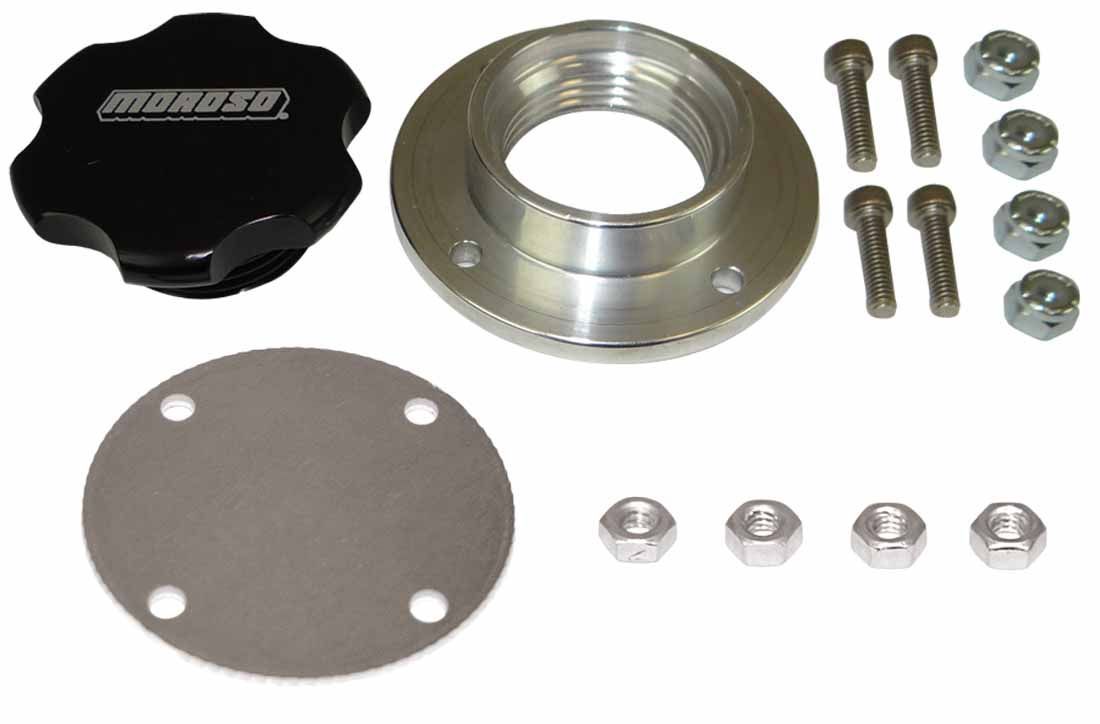 MOROSO Valve Cover Oil Fill Kit - Bolt-On 68485