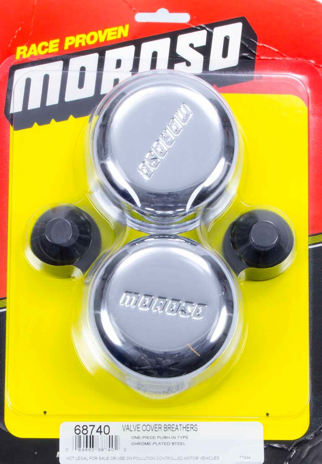 MOROSO Chrome Push-In Breather 68740