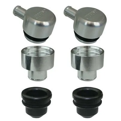 MOROSO Billet Breather Adapter Kit 2pk for 1.22 Hole 68864