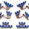 MOROSO Blue Wire Loom Kit For SBC Center Bolt V/C 72140