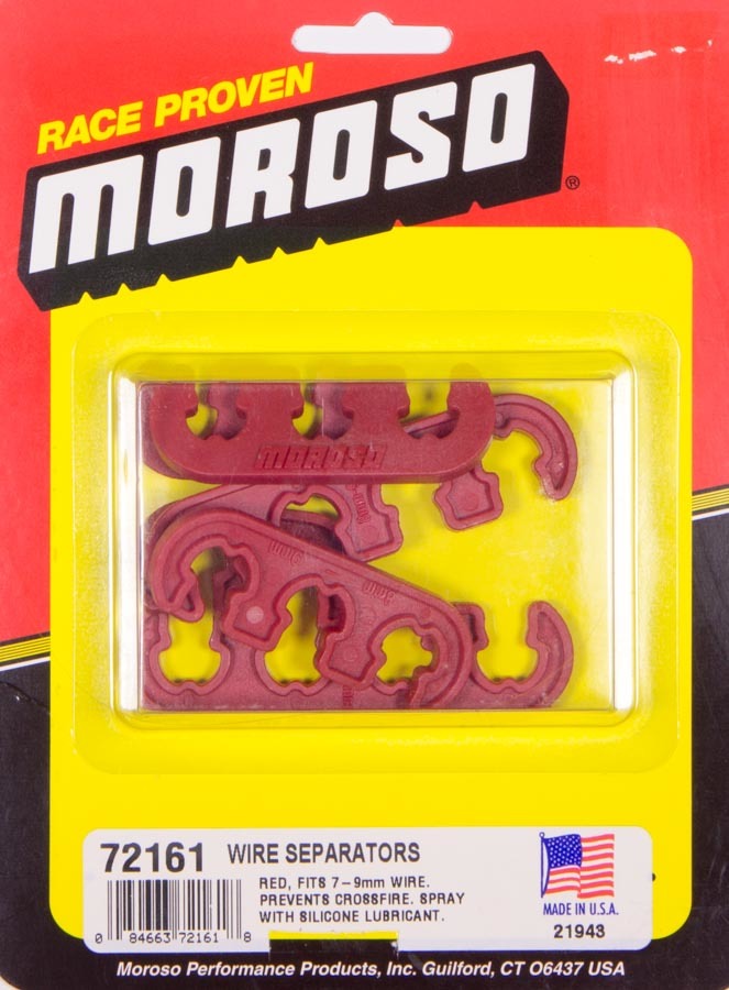 MOROSO Red Spark Plug Wire Separator 72161