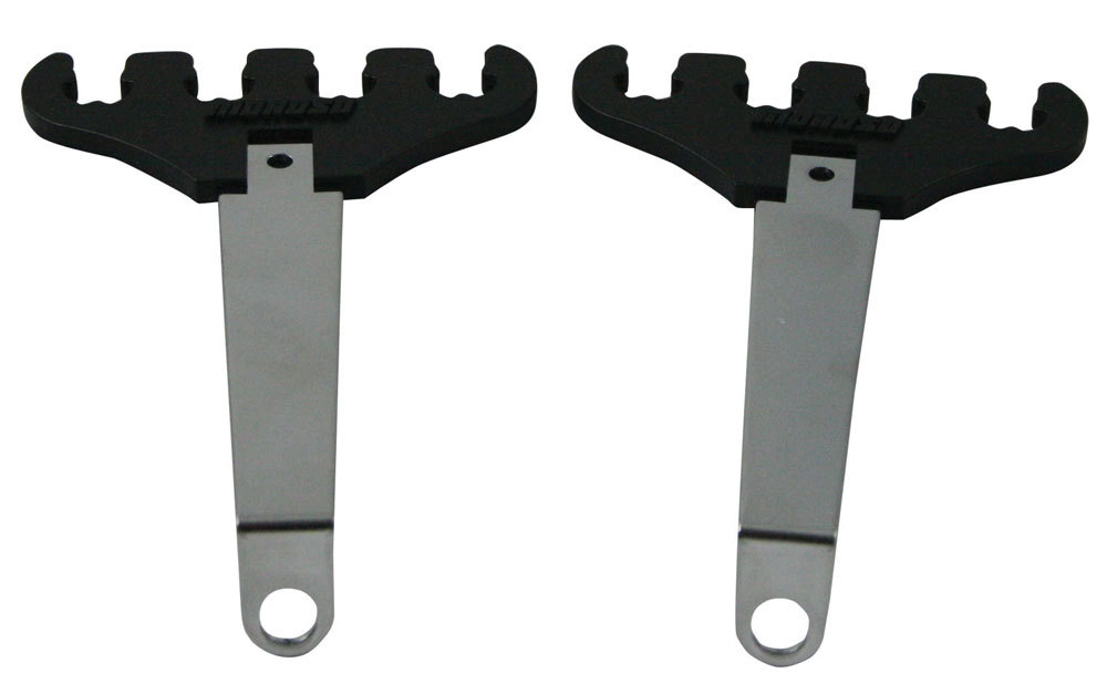 Moroso Universal Wire Loom Kit Black - Kit Organizzatore Per Cavi Auto, Staffe Cromate E Separatori In Plastica