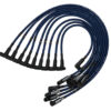 MOROSO Ultra 40 Plug Wire Set SBC Sprint Car Blue 73677