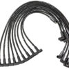 MOROSO Ultra 40 Plug Wire Set SBC Sprint Car Black 73722