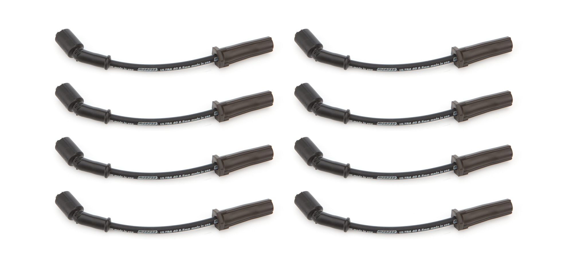 MOROSO Ultra 40 Wire Set 8.5mm GM LS/LT 9.75 Black 73745