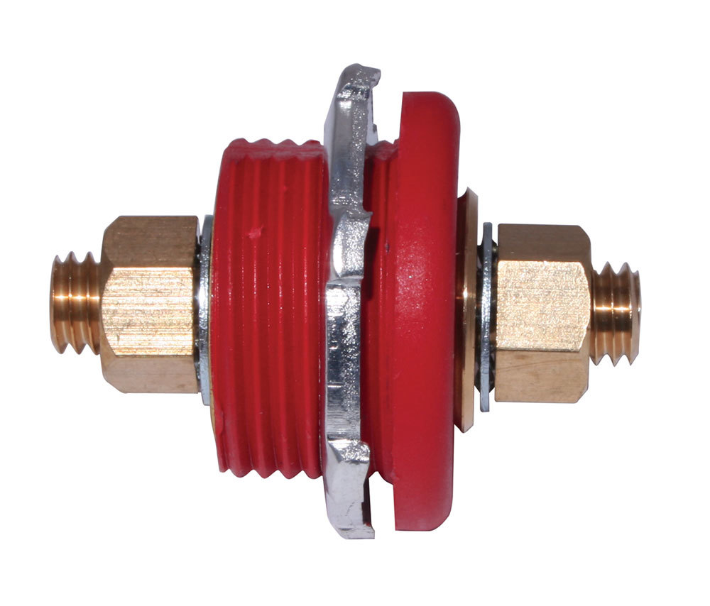 MOROSO Thru Panel Battery Terminal - Red 74144