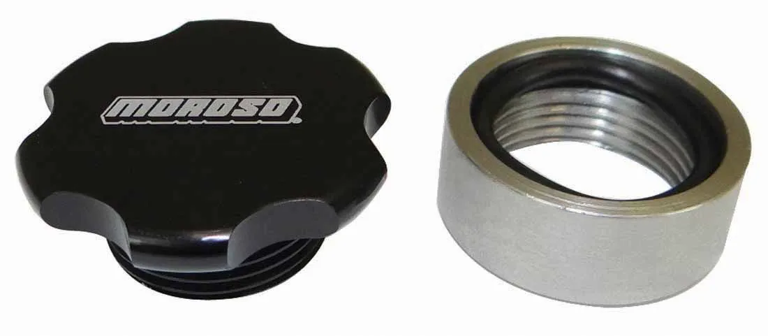MOROSO Fill Cap Kit Steel 1-1/4in -1/2UNF 85284