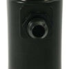 MOROSO Breather Tank 1qt w/10an Fitting - Poly - Black 85402