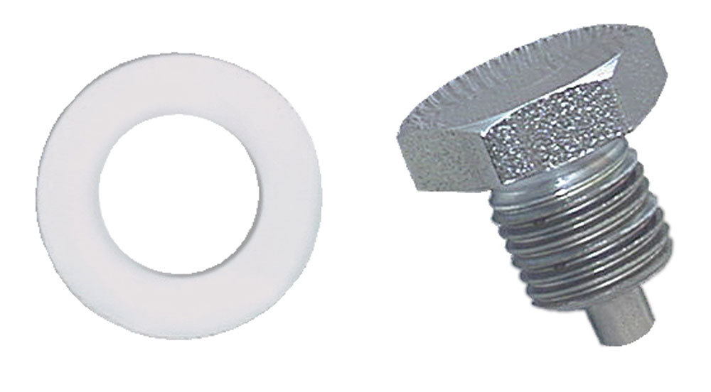 MOROSO Oil Pan Drain Plug - Clear Zinc 97001