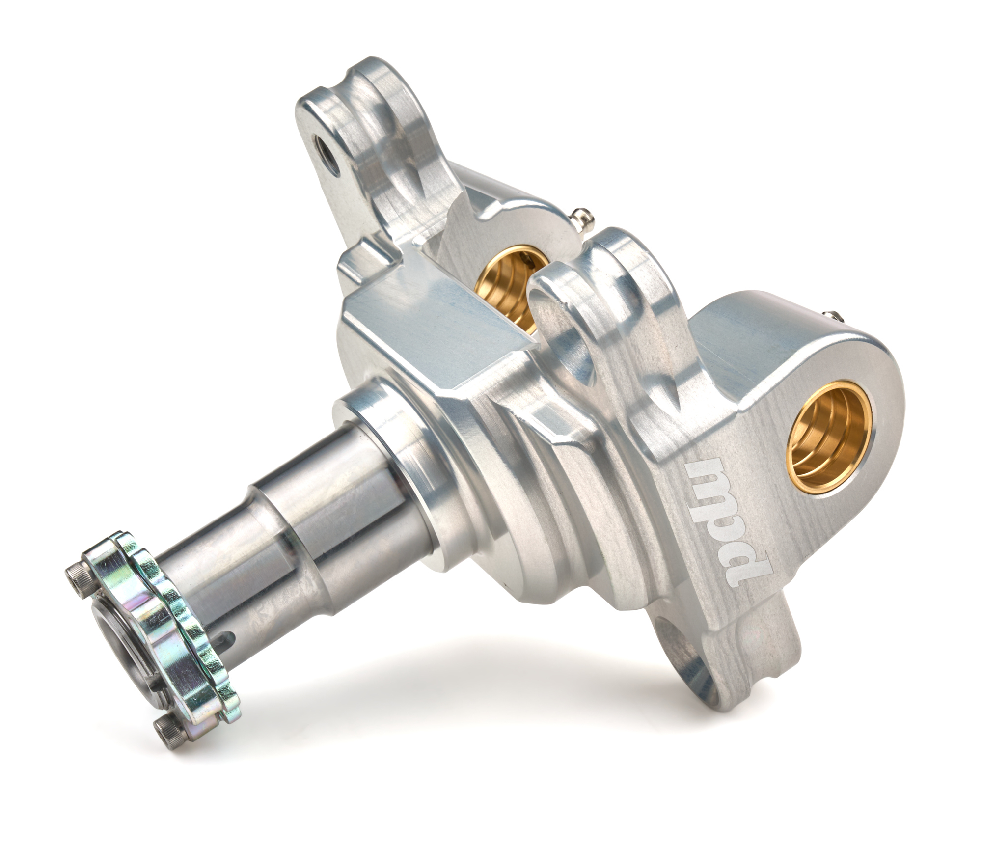MPD RACING Pavement Spindle Stepped Snout Polished 4-Hole Let ES know when gone